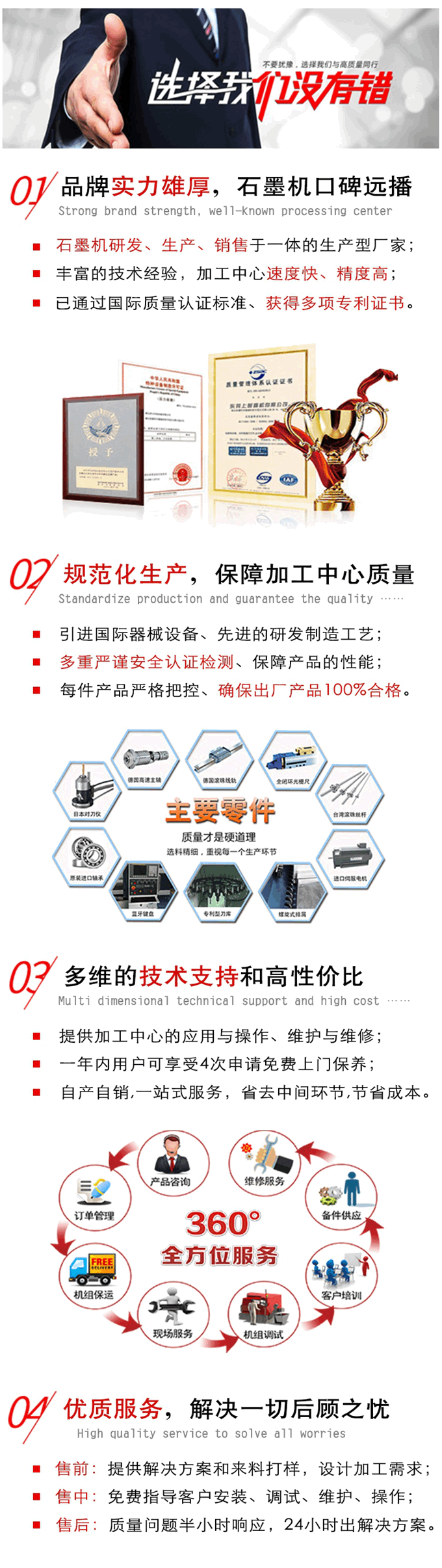 石墨精雕機牌子哪家好